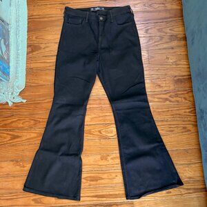 Hollister - High Rise Flare - Soft Stretch - Black - Size: 15R